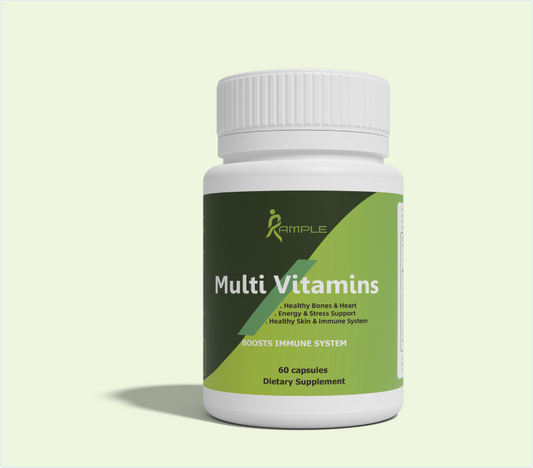 RAMPLE Daily Multivitamins + Free Pill Organizer